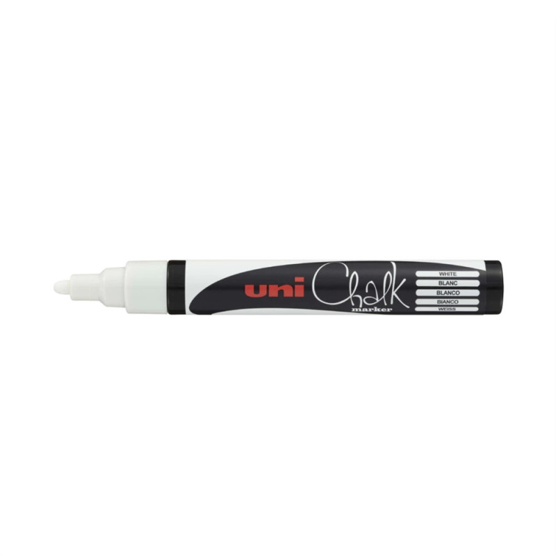 Kredni marker Uni PWE-5M, bela