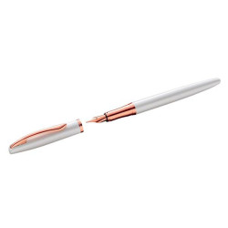 Set Pelikan Jazz Noble Elegance, biserno bela, v darilni škatli