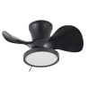 Montažni stropni ventilator Ocioc F1 z LED lučjo