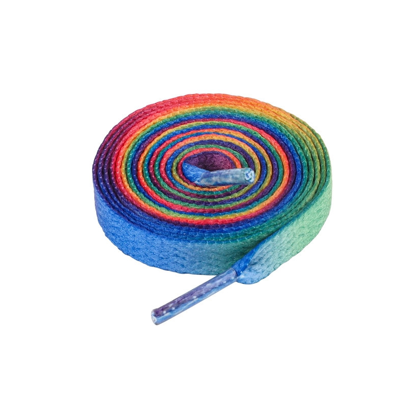 Largered ploščate vezalke, 150cm, pisane
