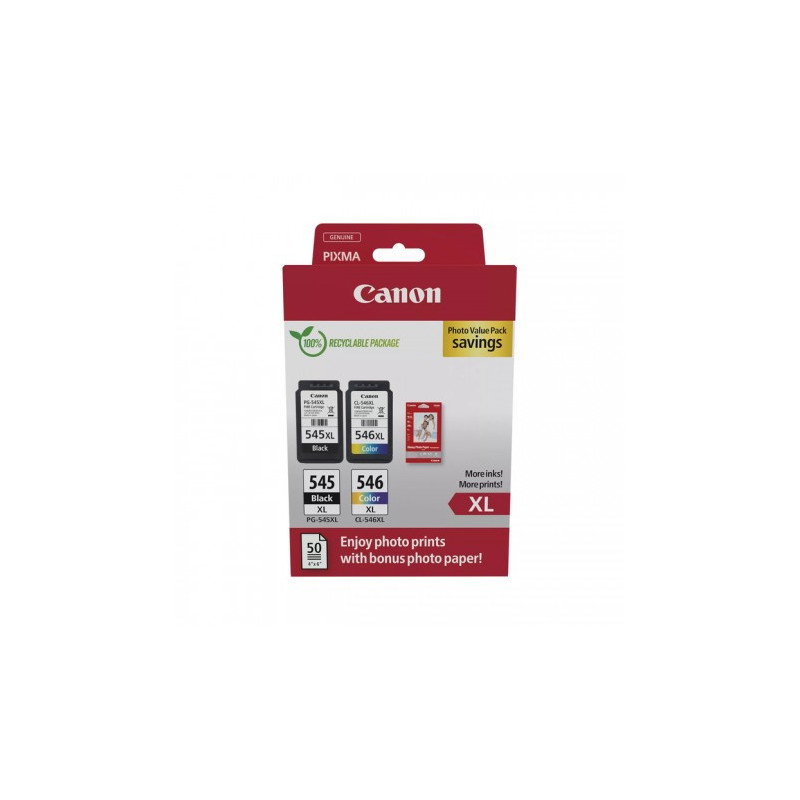 Komplet kartuš Canon PG-545 XL in CL-546 XL